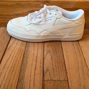 White Reebok sneakers